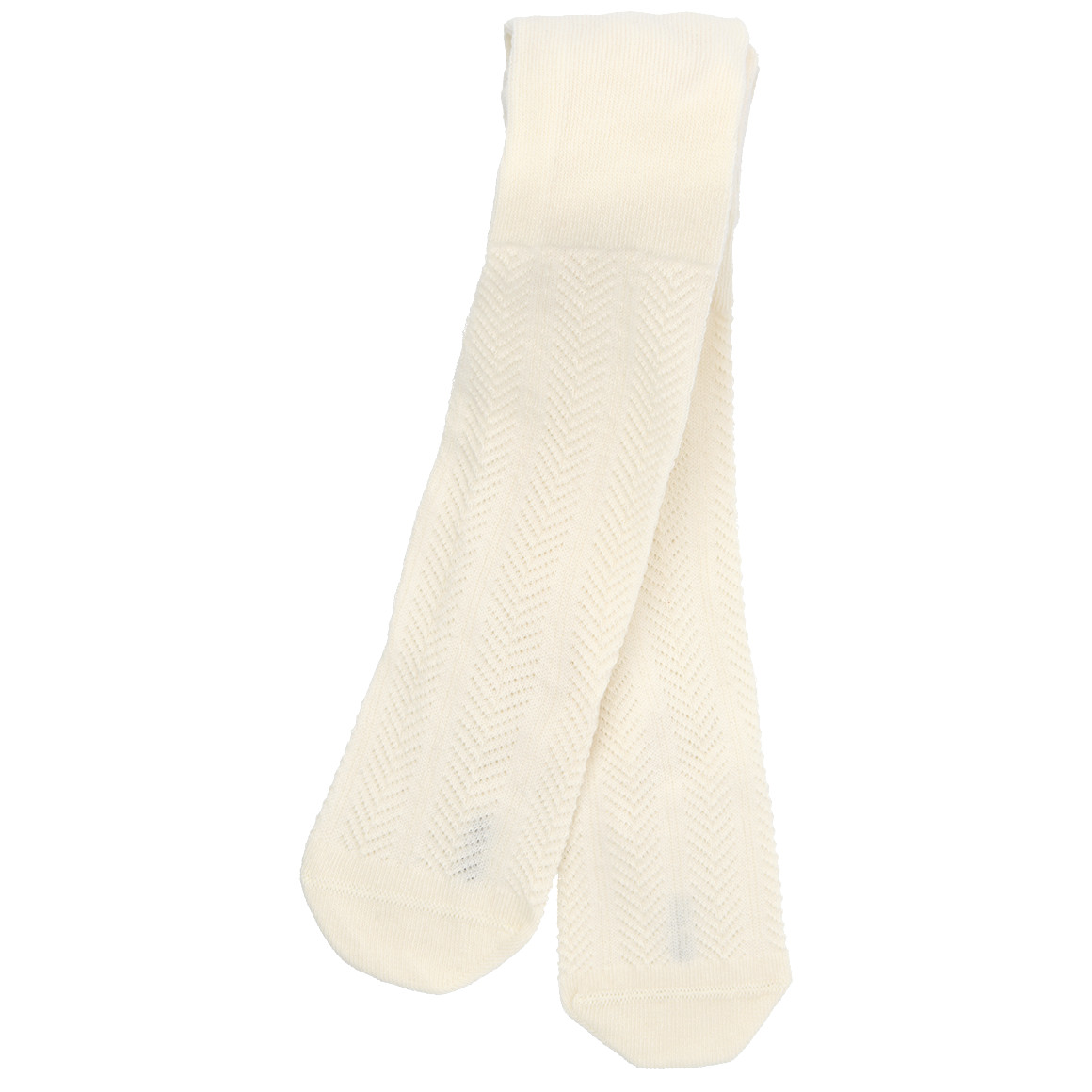 Baby Strumpfhose mit Ajour-Muster