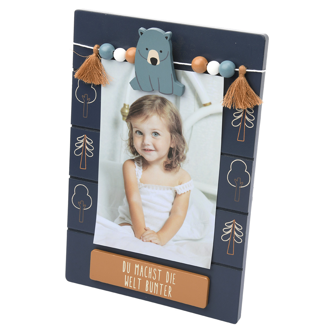 Bilderrahmen mit Bären-Clip