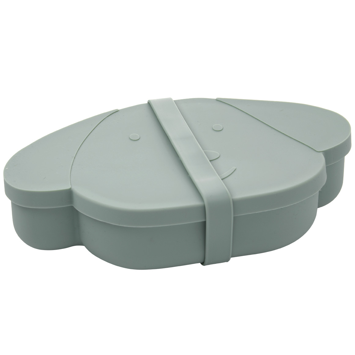 Siliconen lunchbox met deksel in hondendesign