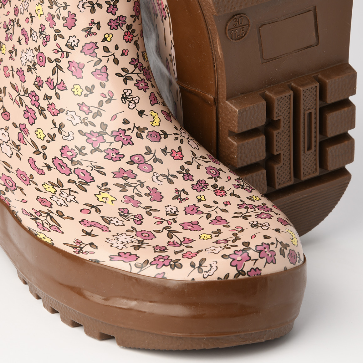 Mädchen Gummistiefel mit Blümchen