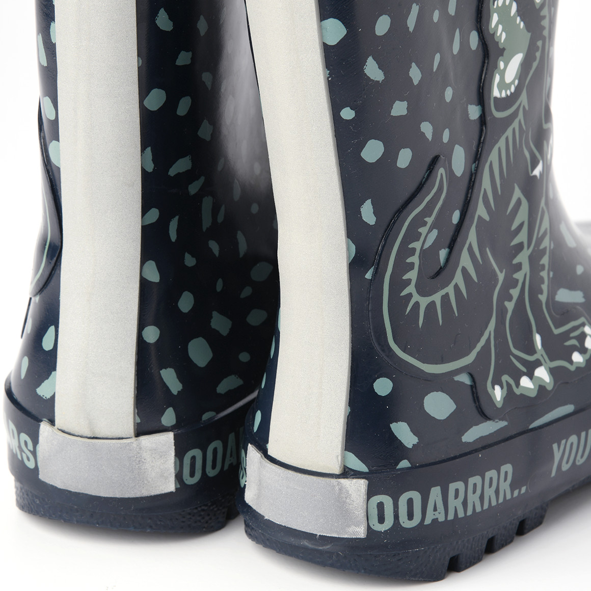 Jungen Gummistiefel mit Dino-Motiv