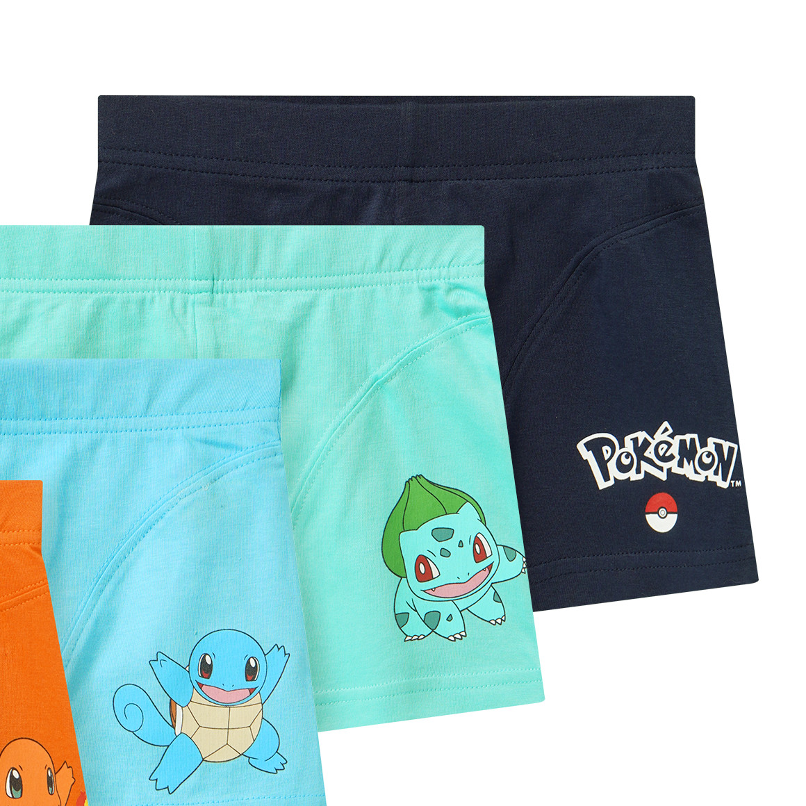 5 Pokémon Boxer mit Prints