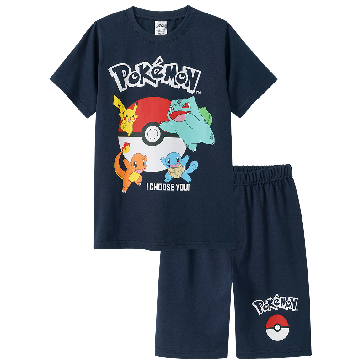 Pokémon Shorty mit großem Print