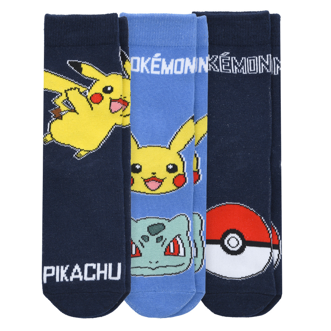 3 Paar Pokémon Socken