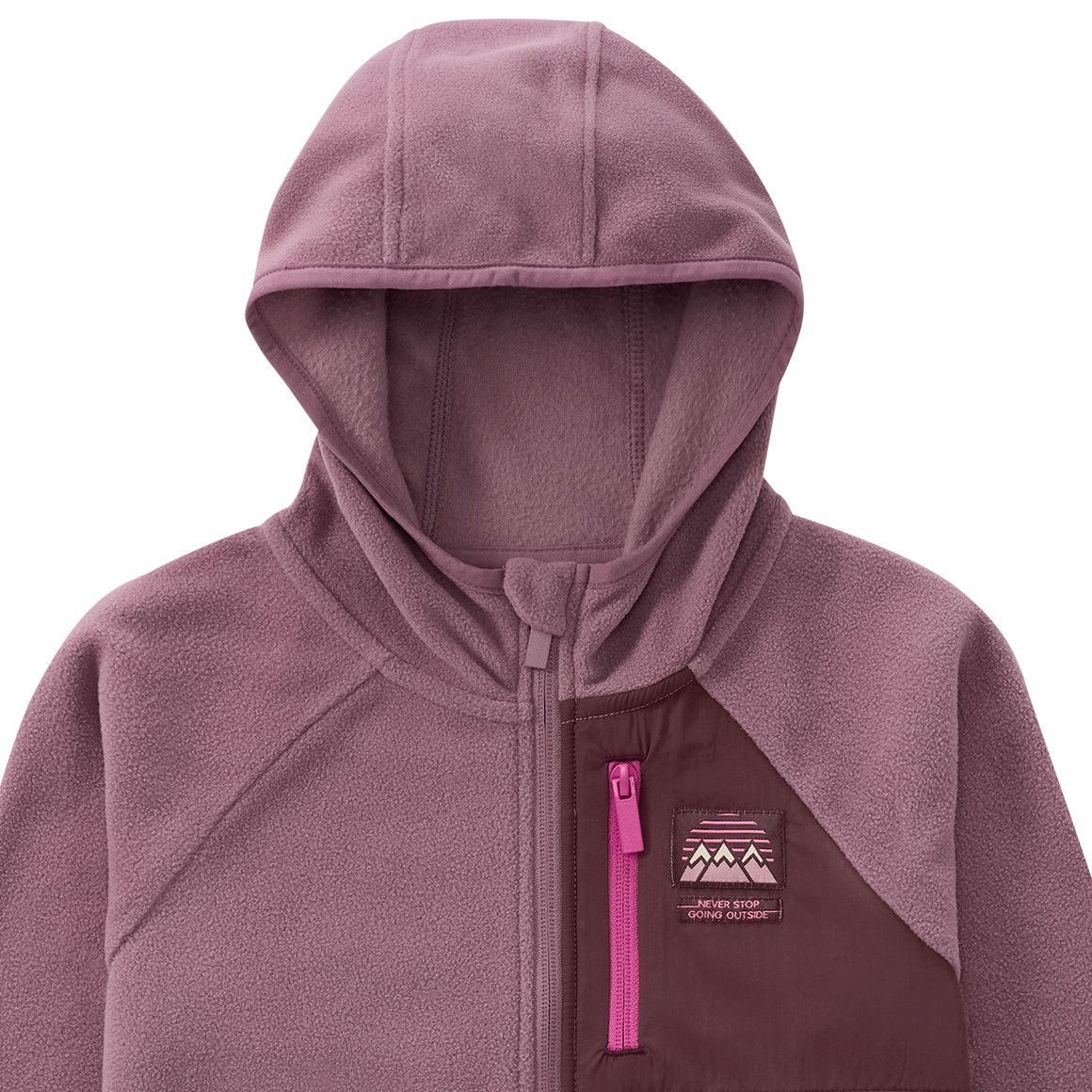 Kinder Fleecejacke mit drei Taschen