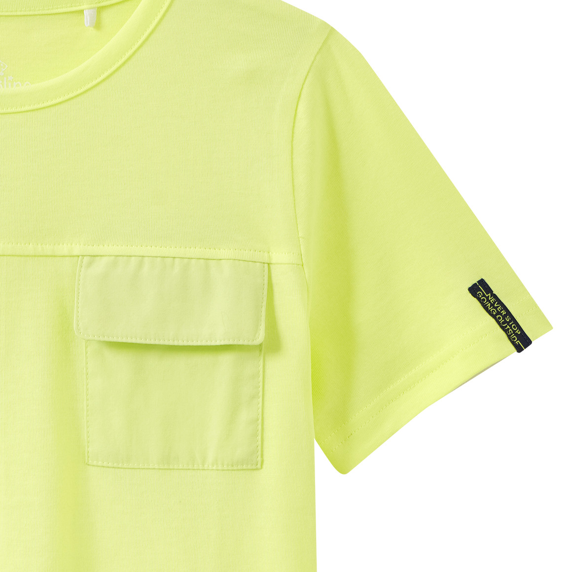 Kinder T-Shirt mit Brusttasche