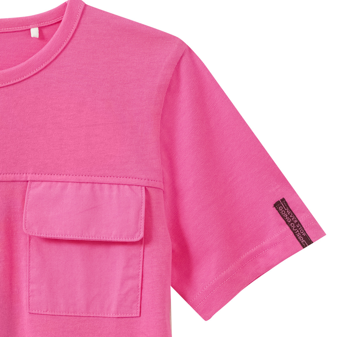 Kinder T-Shirt mit Brusttasche
