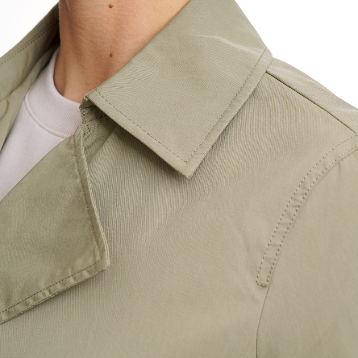 Damen Trenchjacke mit doppelter Knopfreihe