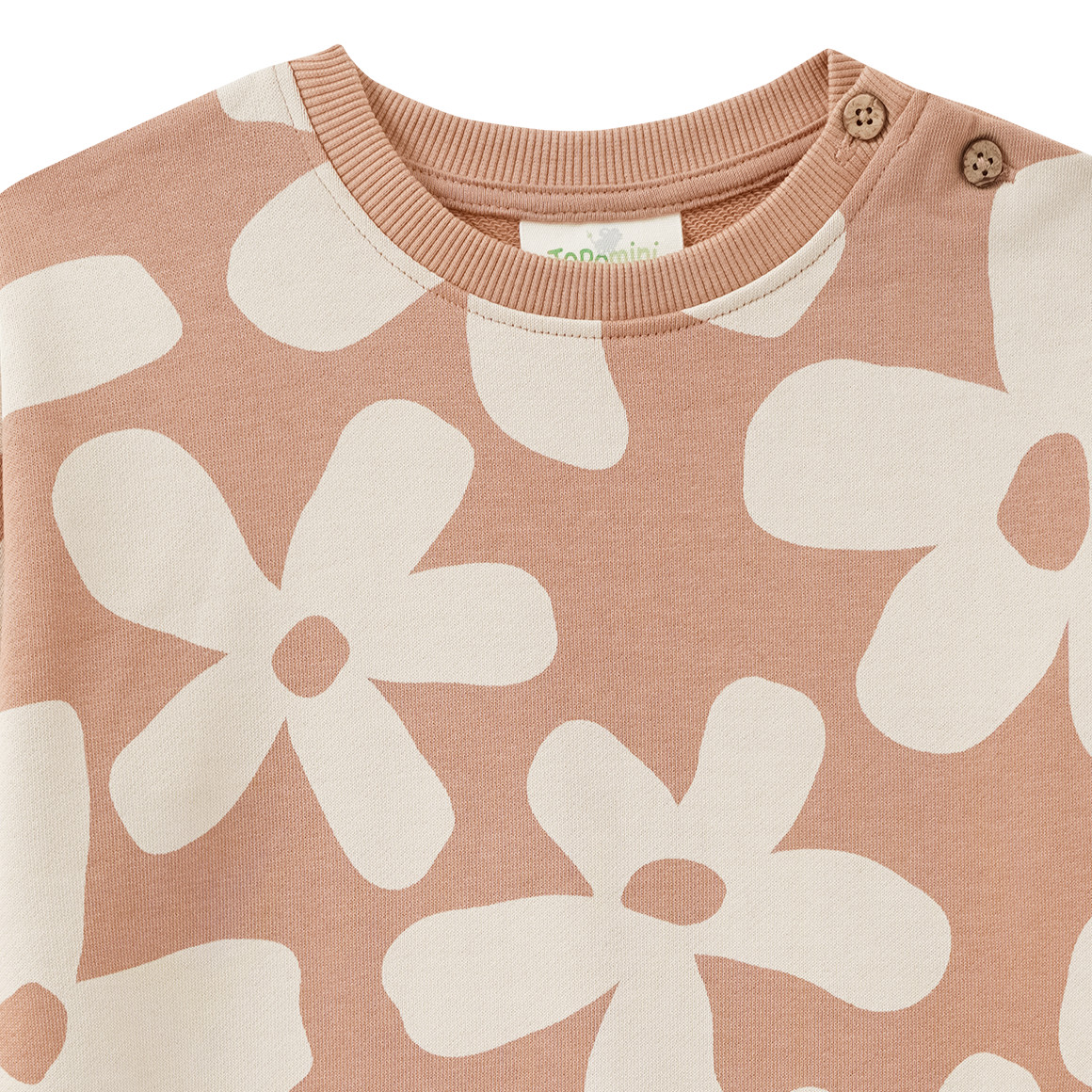 Baby Sweatshirt mit Blumen-Allover