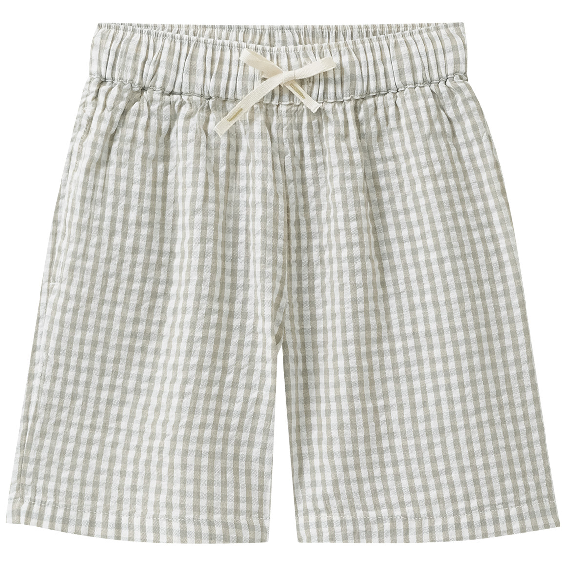 Baby Seersucker-Shorts kariert