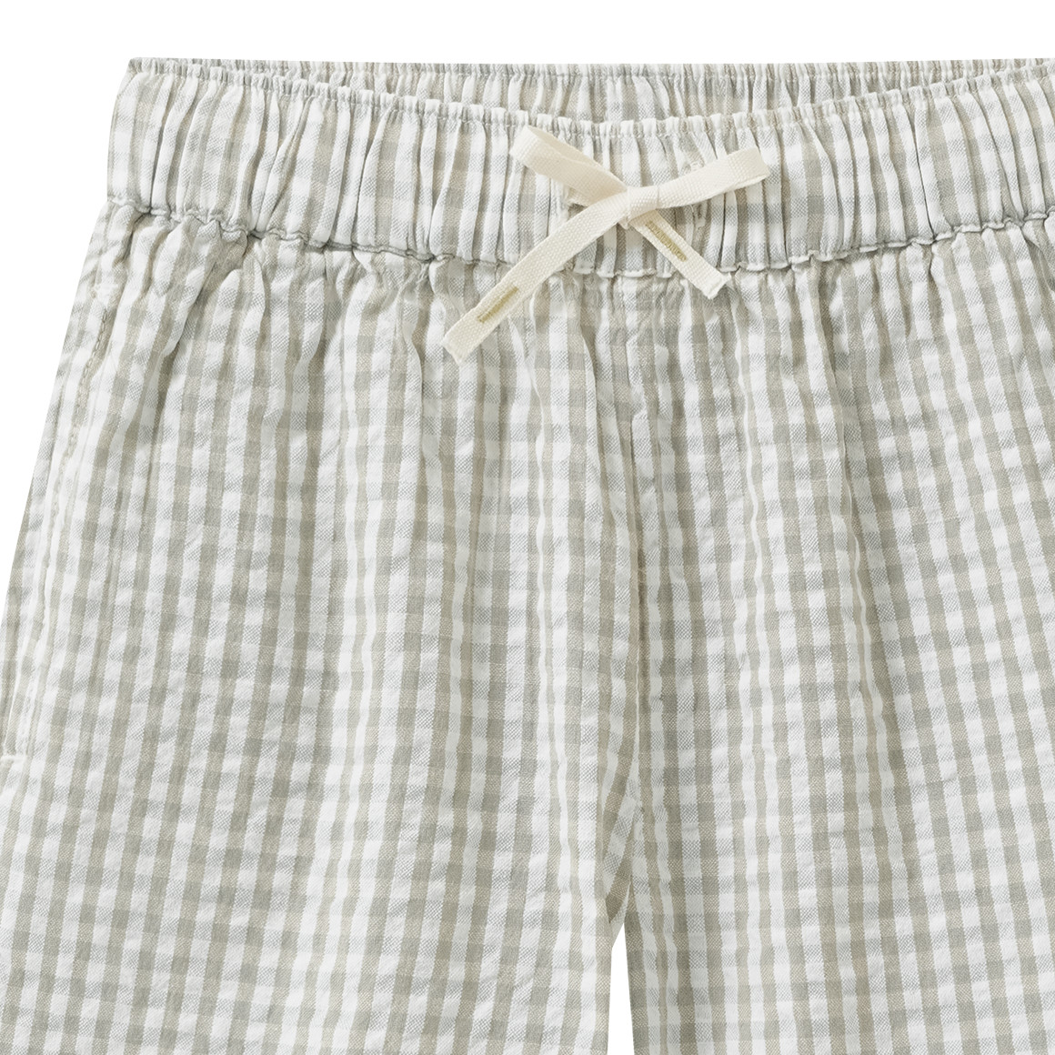 Baby Seersucker-Shorts kariert