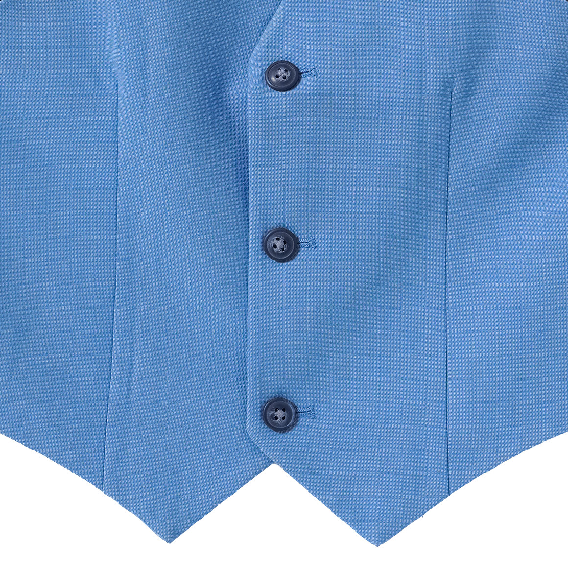 Gekleed vest voor jongens met knopen