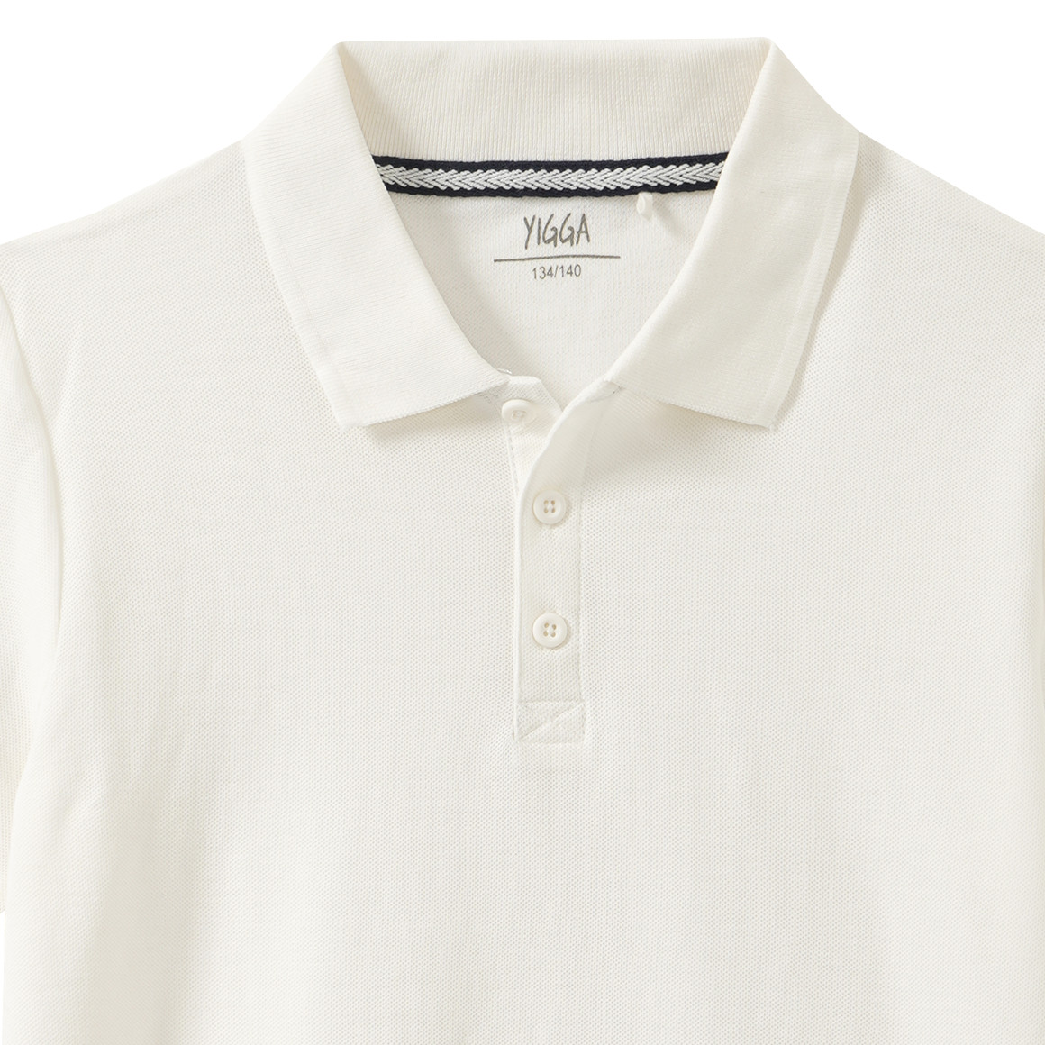 Poloshirt voor jongens in piqué-kwaliteit