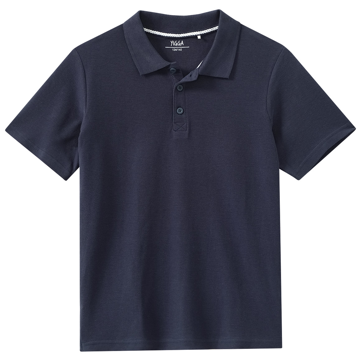 Poloshirt voor jongens in piqué-kwaliteit