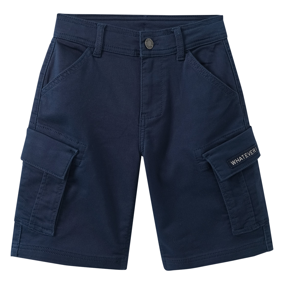 Cargoshort voor jongens met verstelbare band
