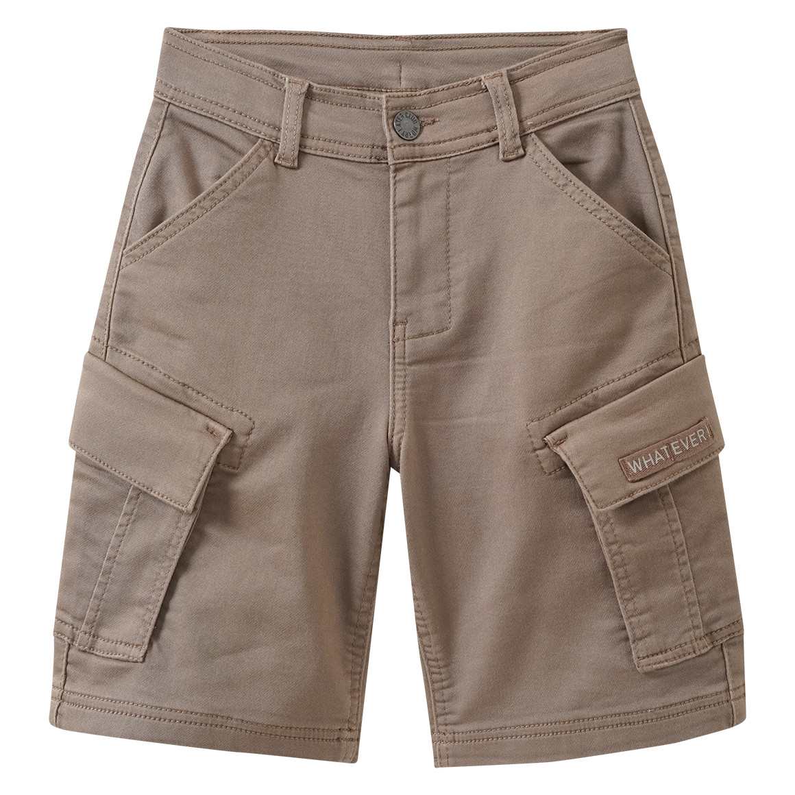 Cargoshort voor jongens met verstelbare band