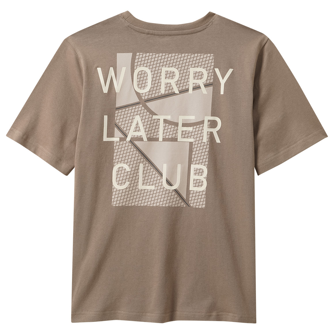 Jongens T-shirt met rugprint