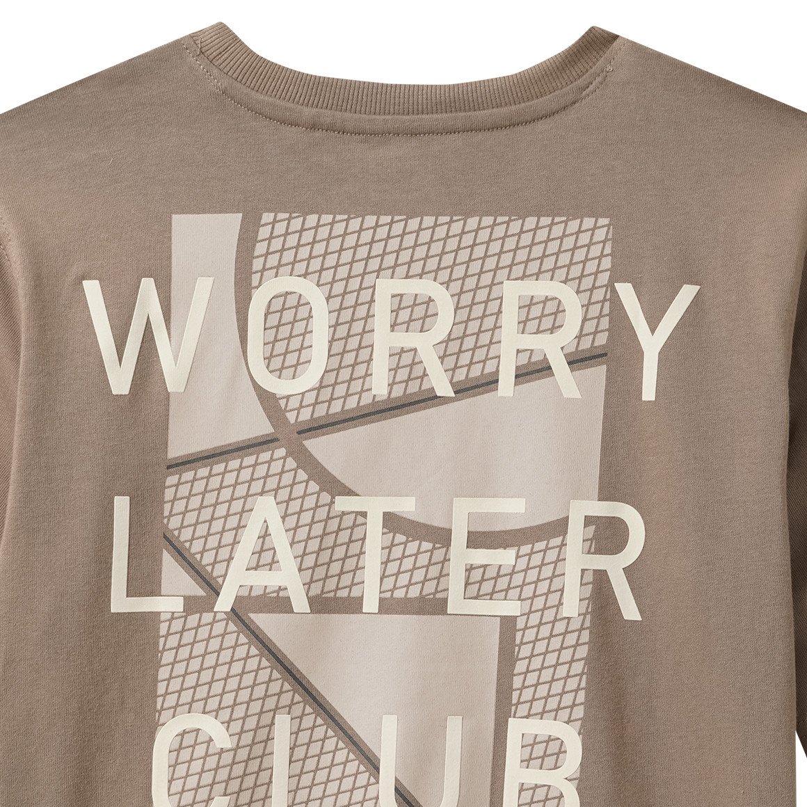 Jongens T-shirt met rugprint
