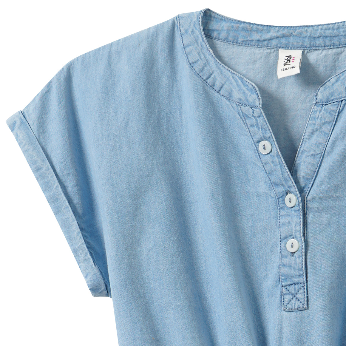 Mädchen Kleid mit Blümchen-Print