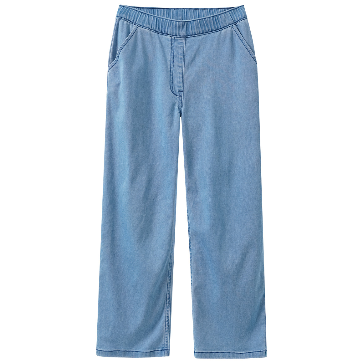 Mädchen Hose in Denim-Optik