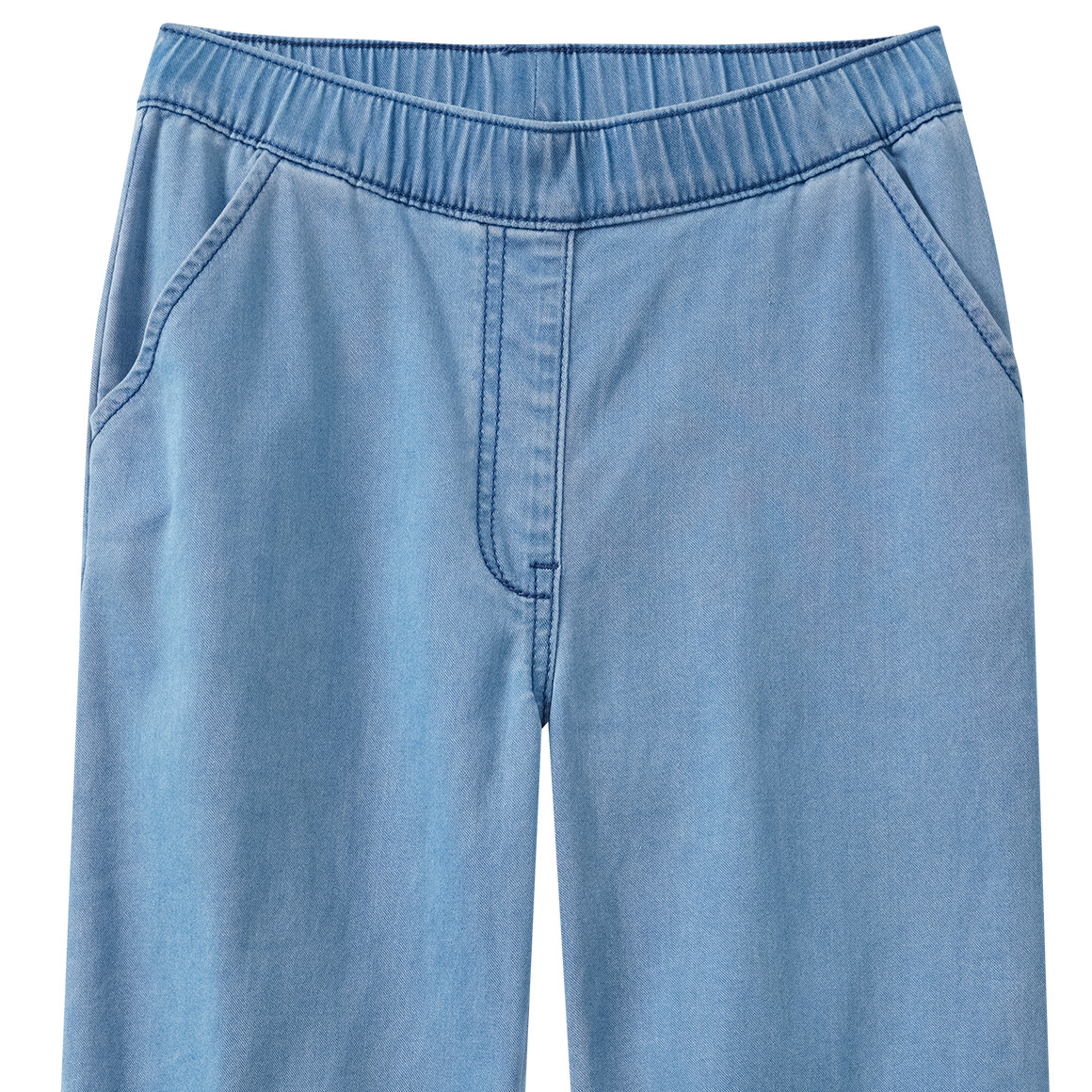 Mädchen Hose in Denim-Optik