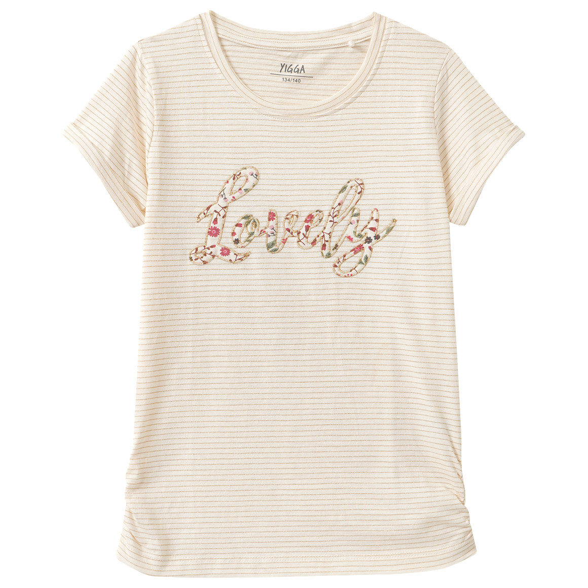 Meisjes T-shirt met strepen