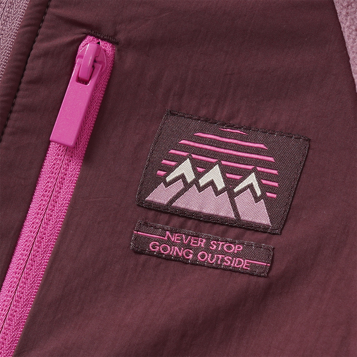 Kinder Fleecejacke mit drei Taschen