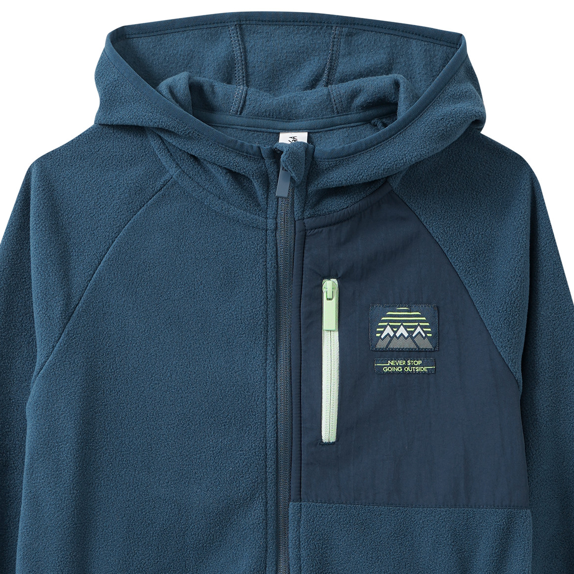 Kinder Fleecejacke mit drei Taschen