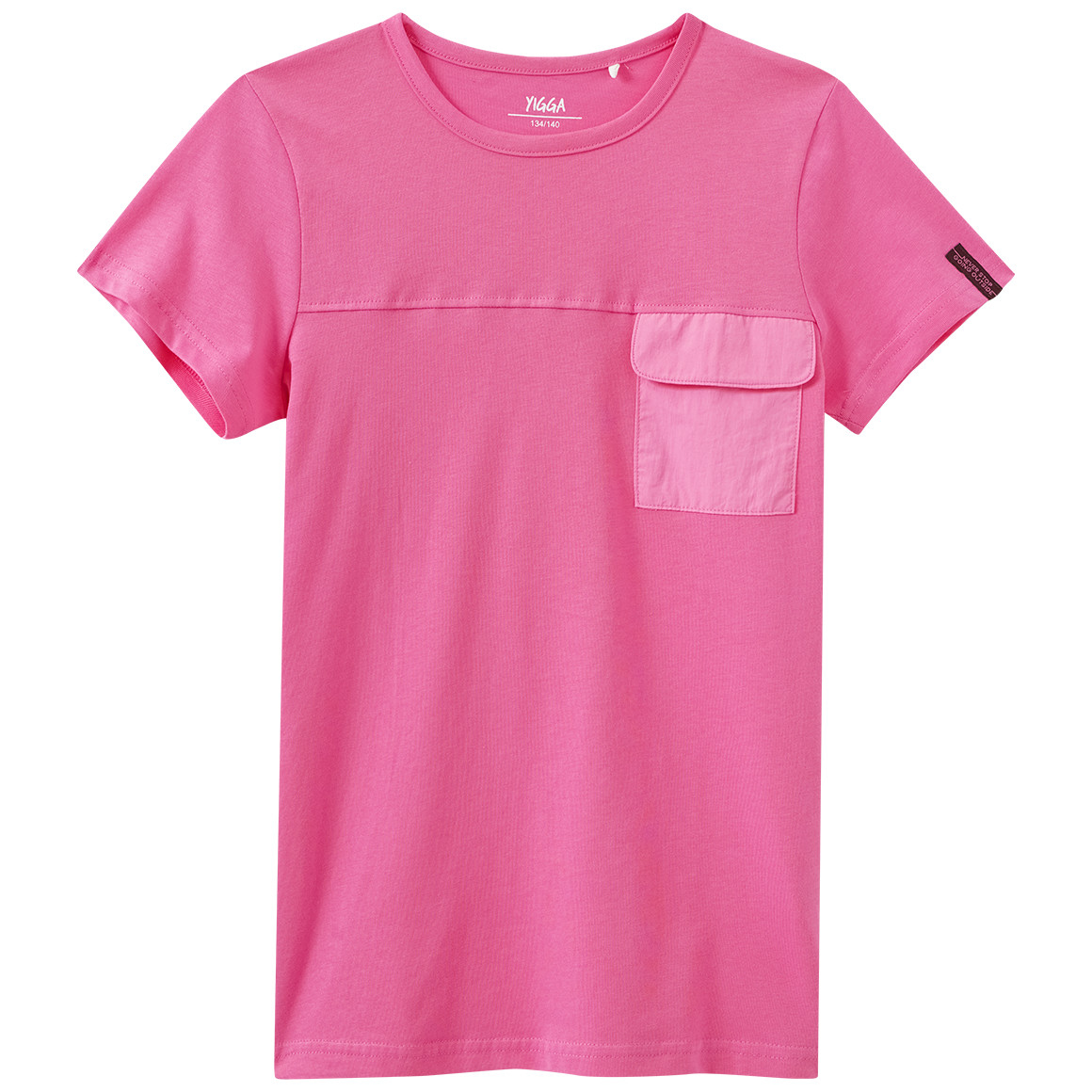 Meisjes T-shirt met borstzak