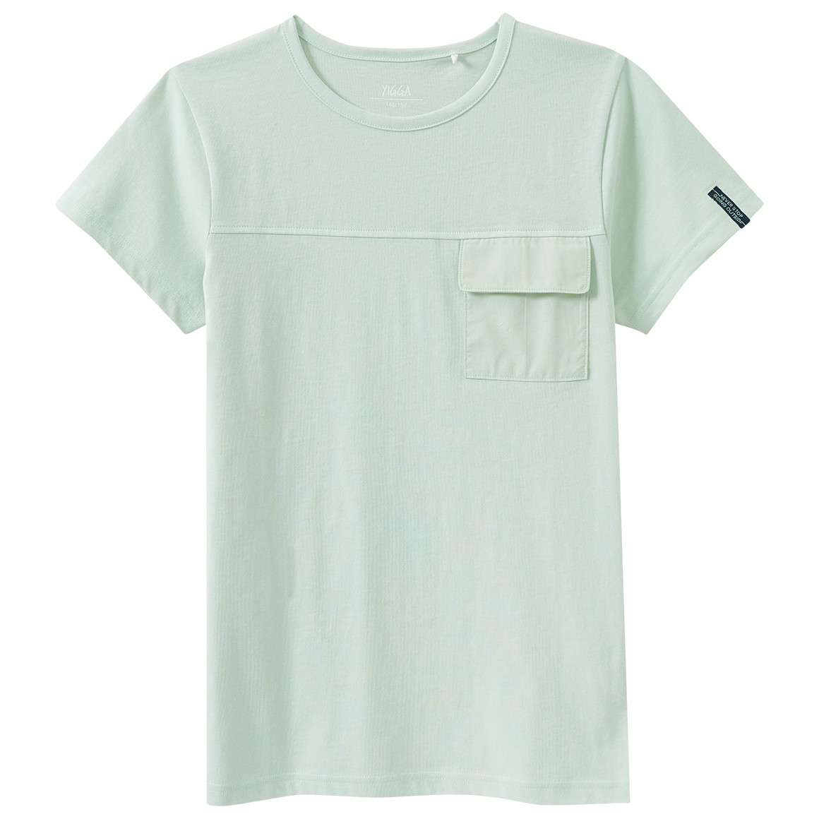 T-shirt met borstzak voor kinderen