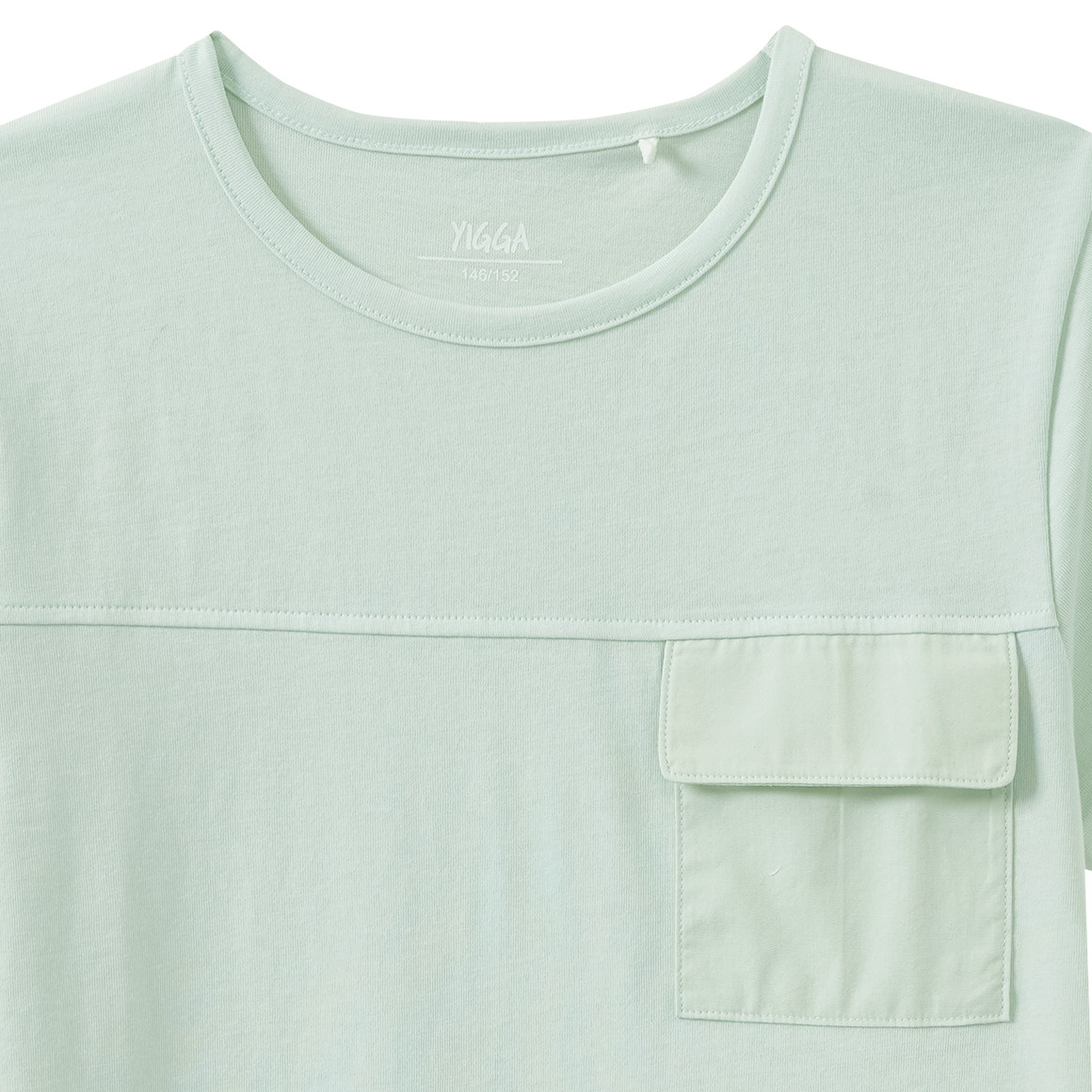 T-shirt met borstzak voor kinderen