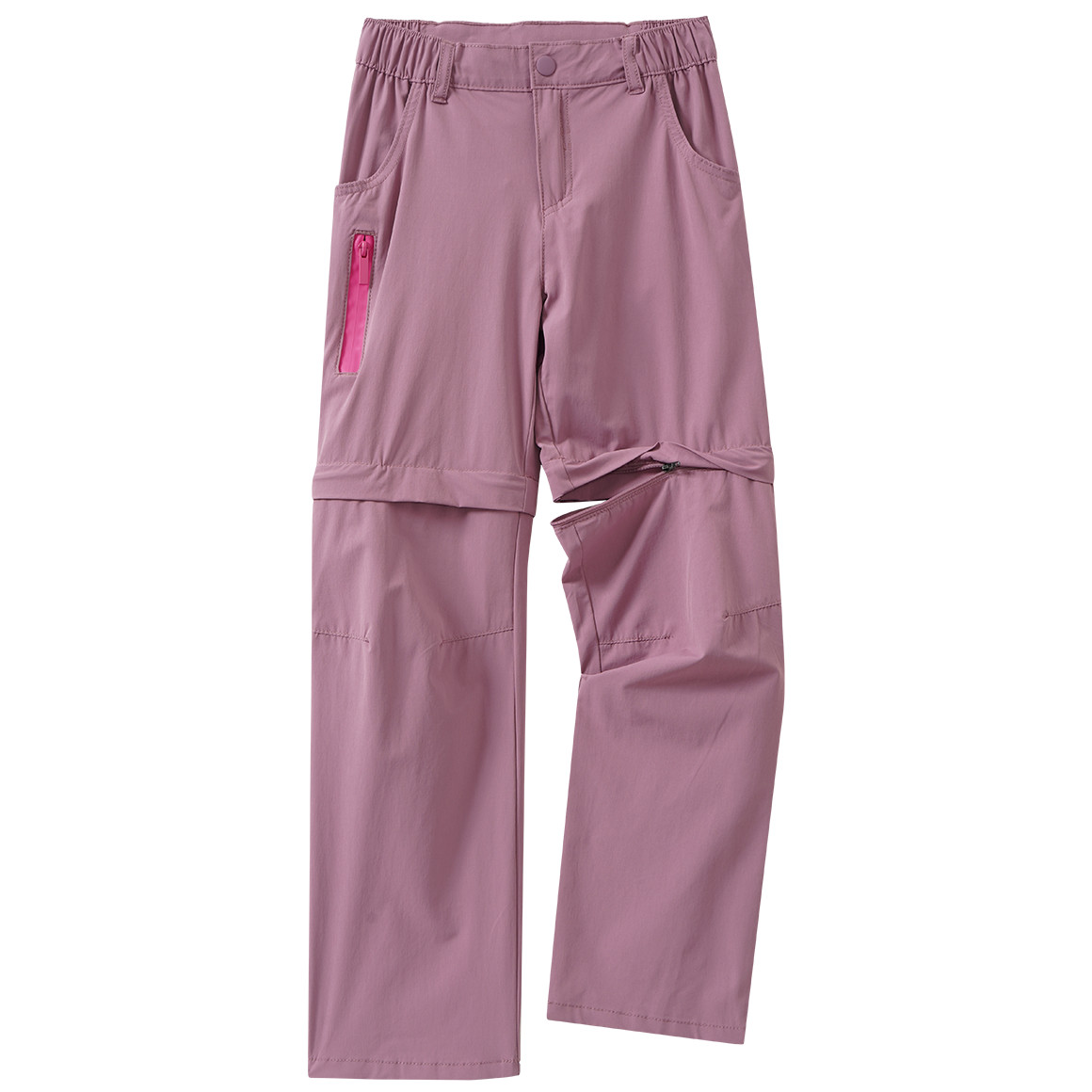 Mädchen Trekking-Hose mit Zippertasche