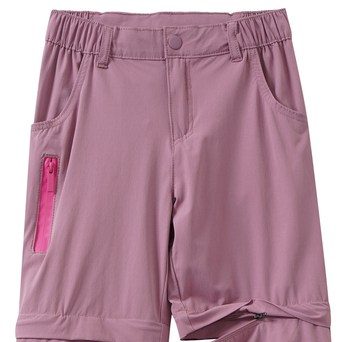 Mädchen Trekking-Hose mit Zippertasche