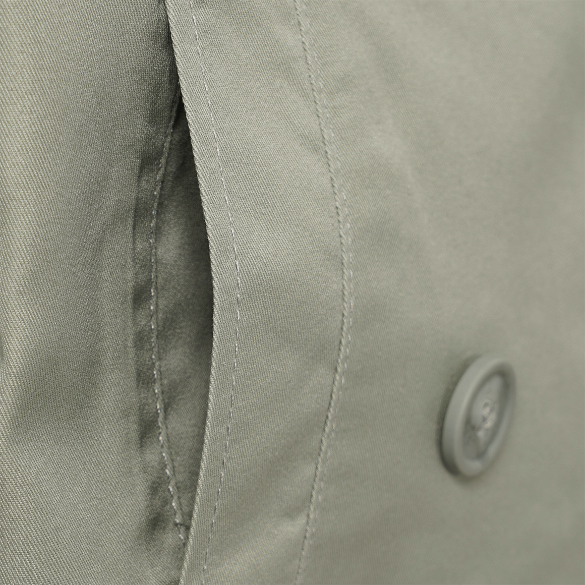 Mädchen Trenchcoat mit doppelter Knopfreihe