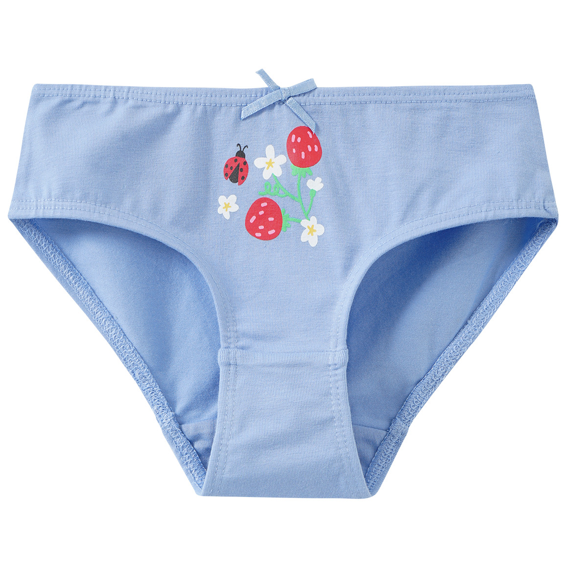 3 Mädchen Slips mit Bio-Baumwolle