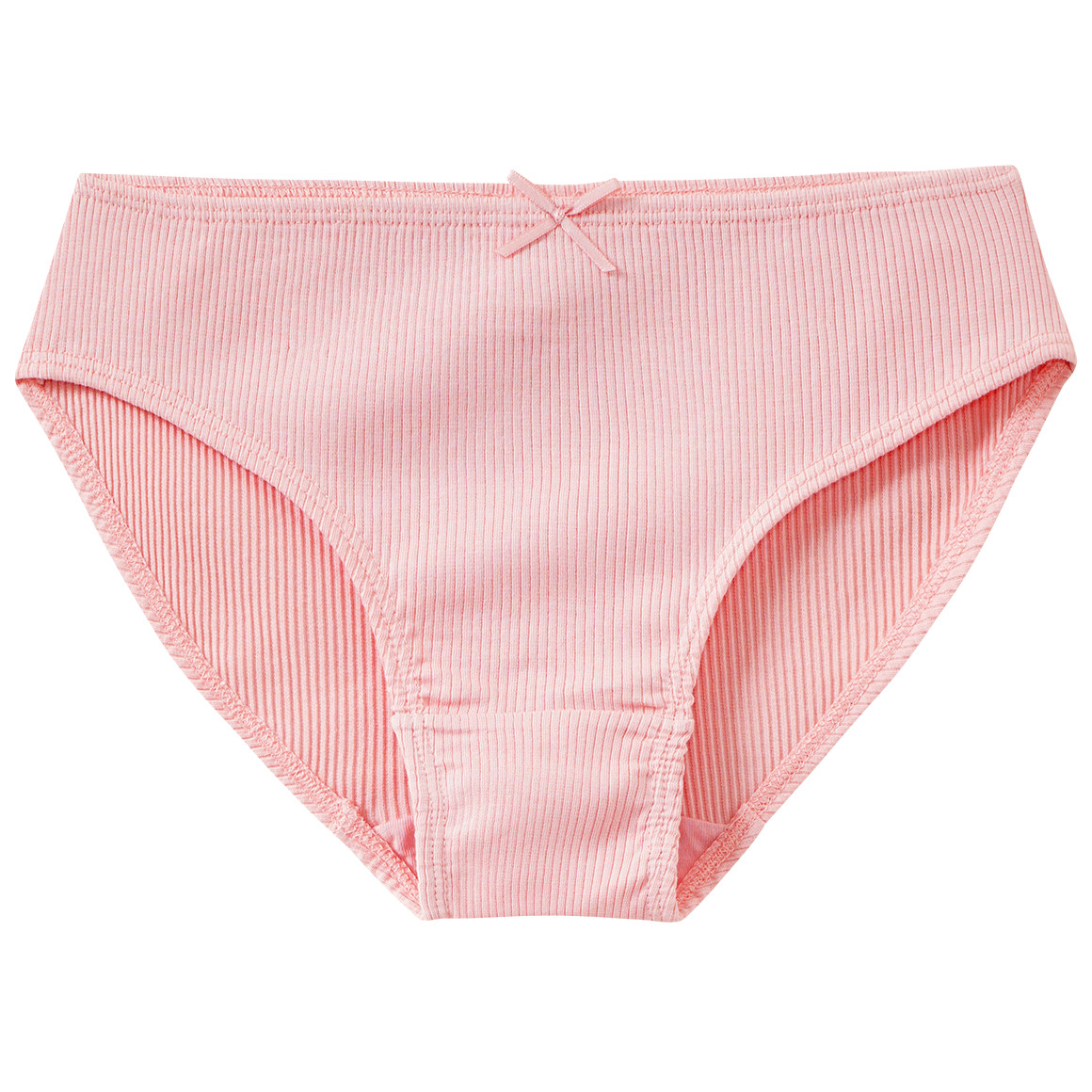 3 meisjesslips met ribstructuur
