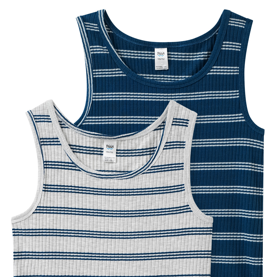 3 jongensonderhemden in set