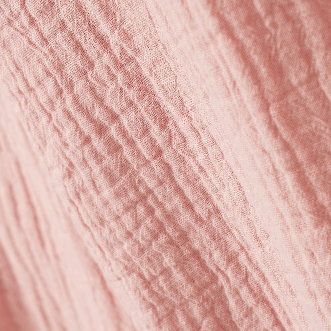 Mädchen Musselin-Schlafanzug in Unifarben