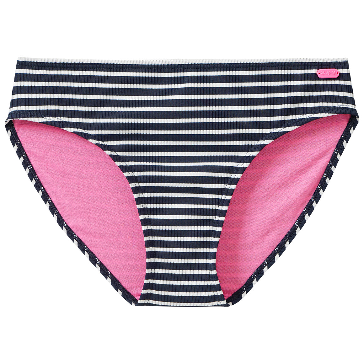 Mädchen Bikini mit Ripp-Struktur
