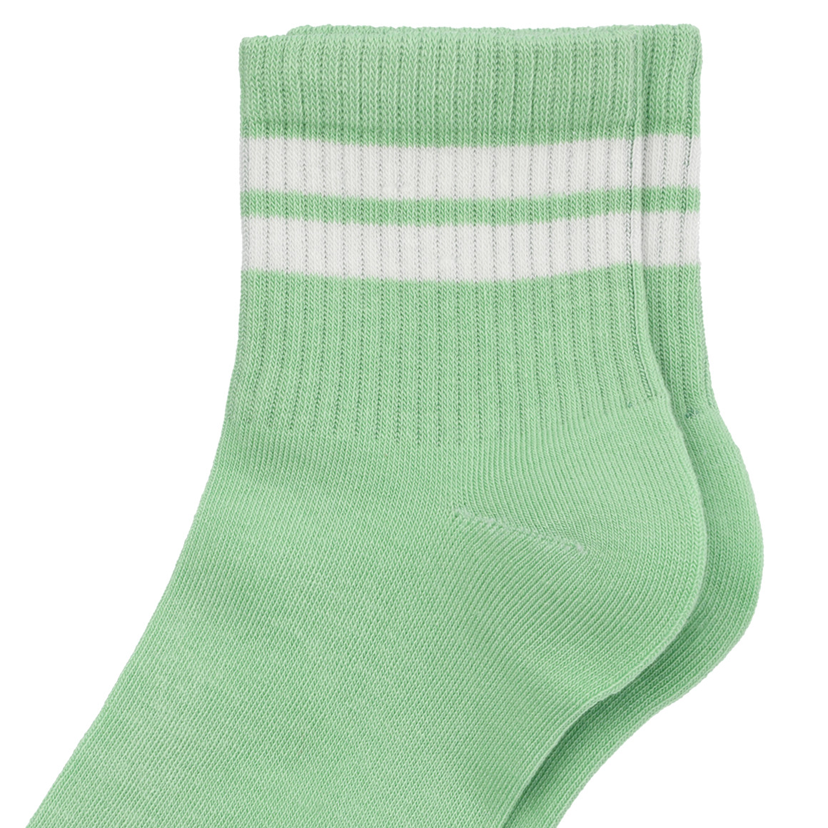 1 Paar Damen Tennissocken mit Streifen