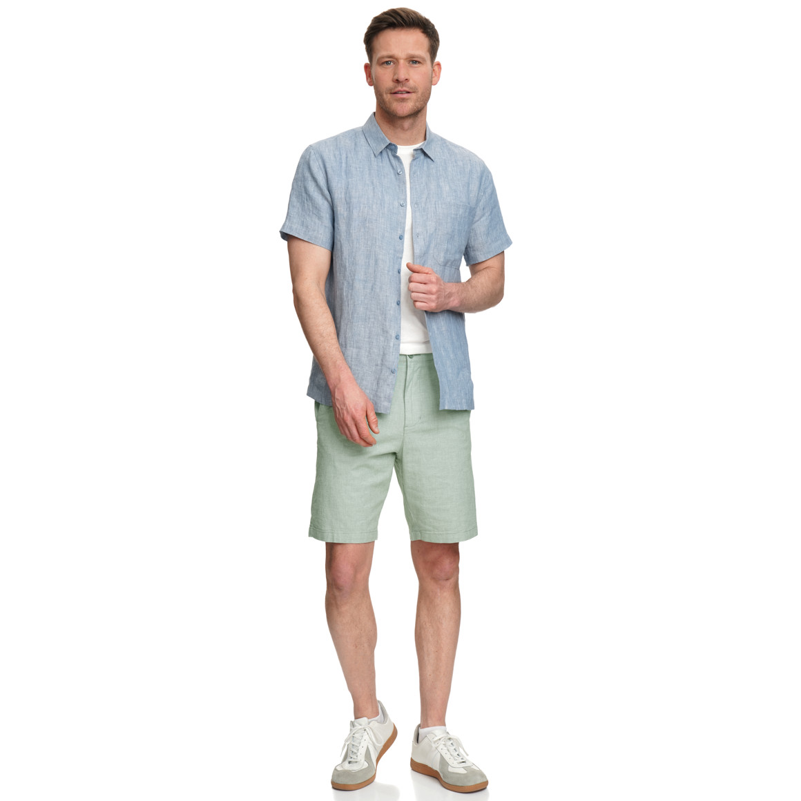 Herren Shorts mit Leinen