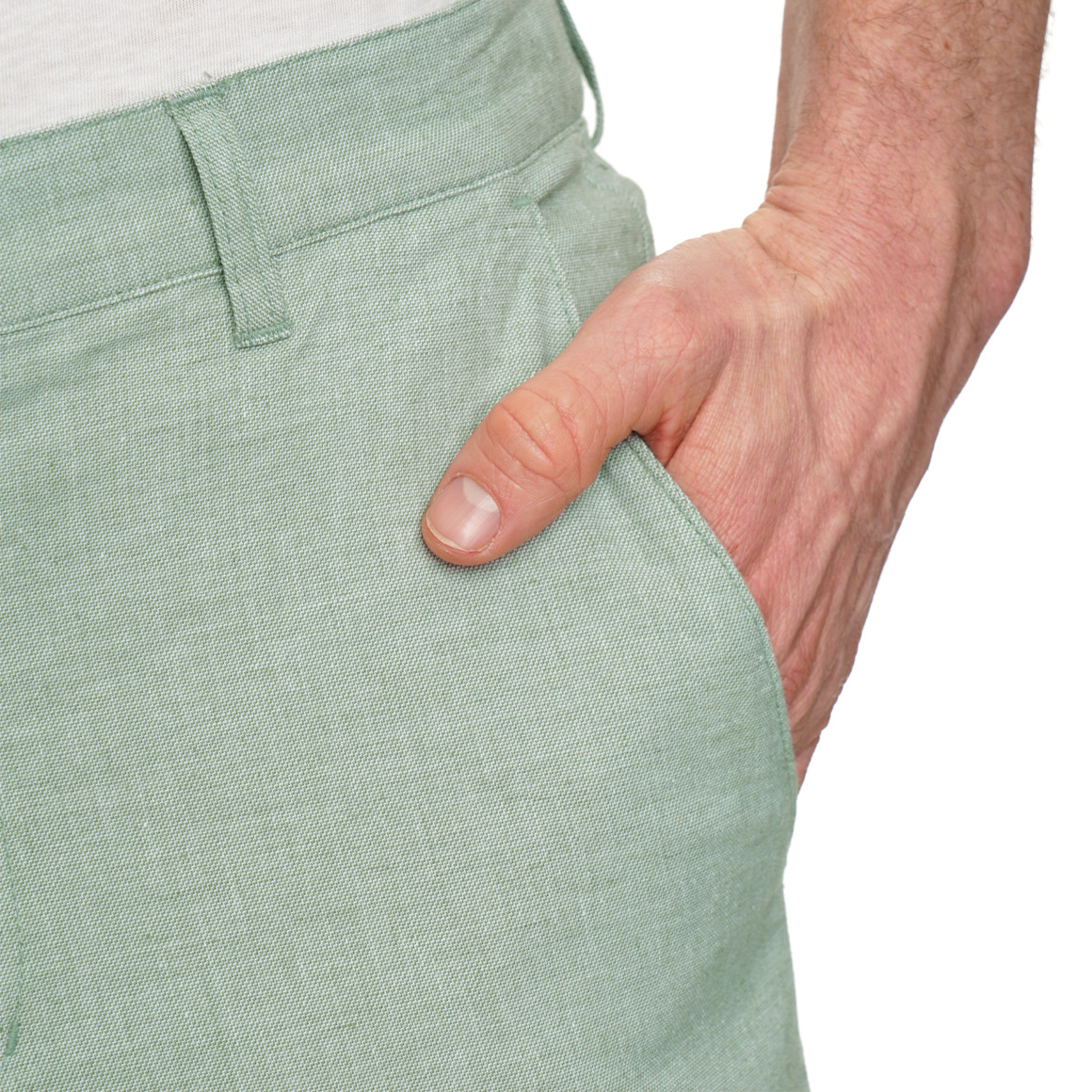 Herren Shorts mit Leinen