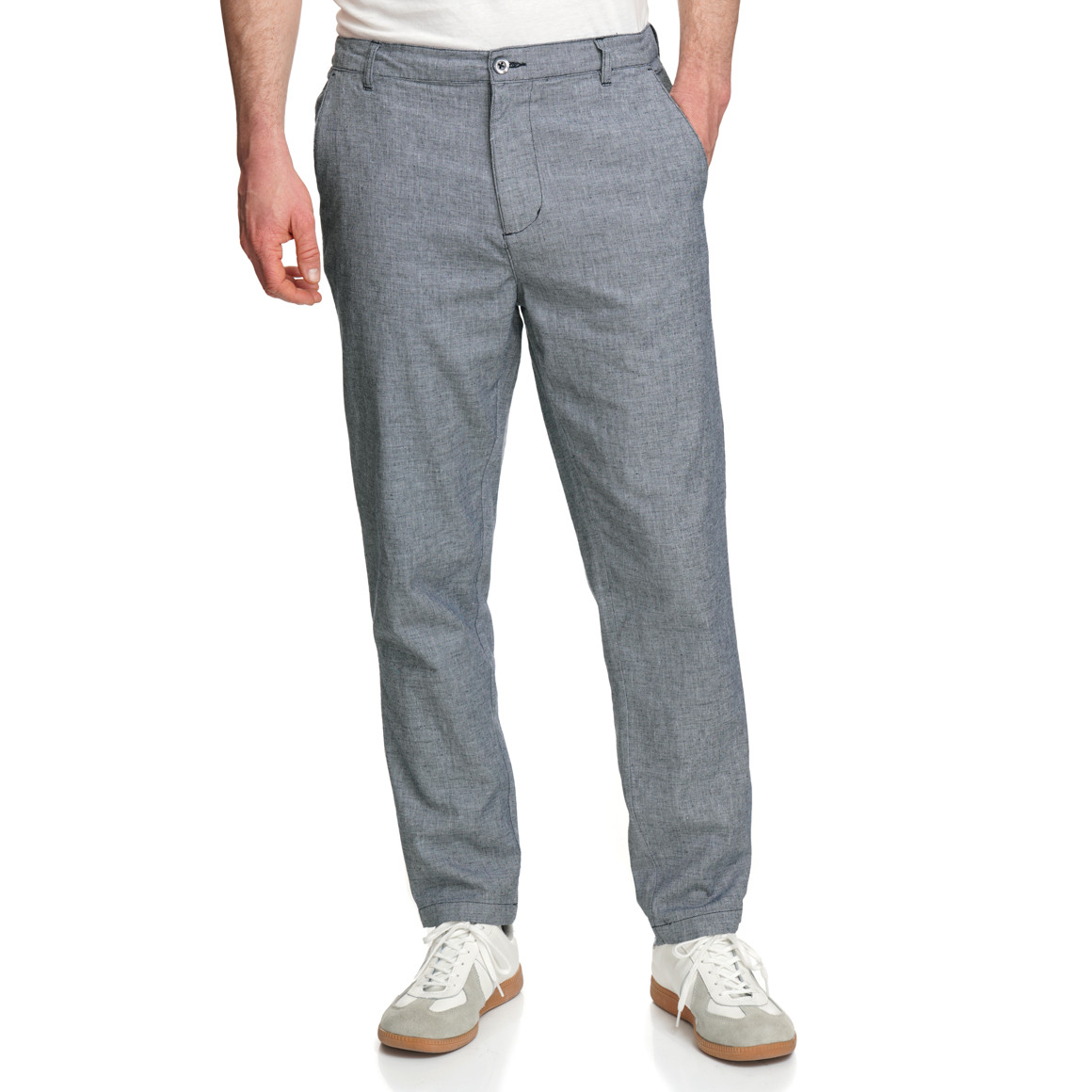 Herren Hose mit Leinen