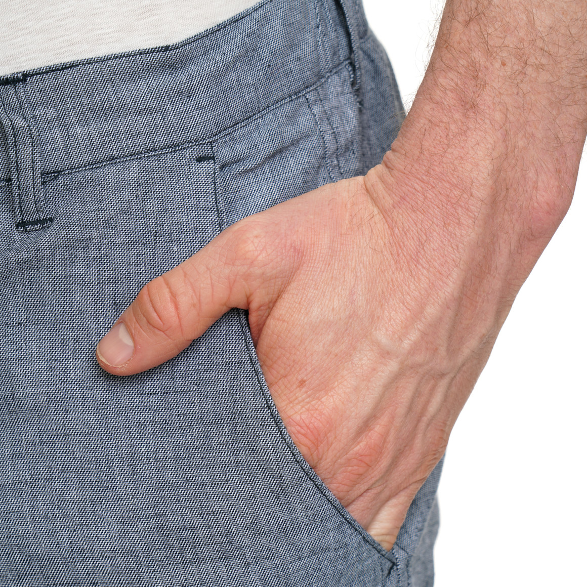 Herren Hose mit Leinen