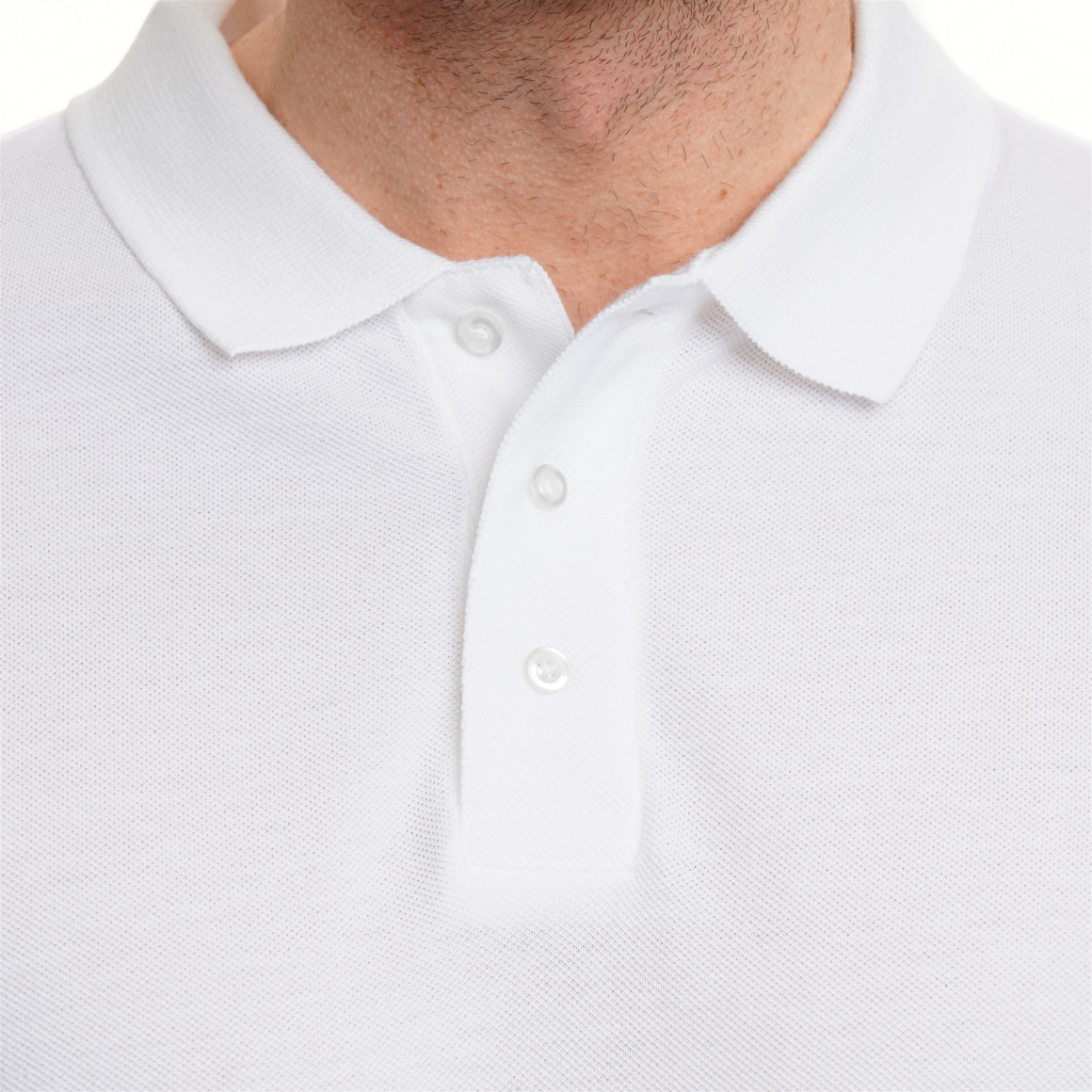 Poloshirt voor heren in piqué-kwaliteit