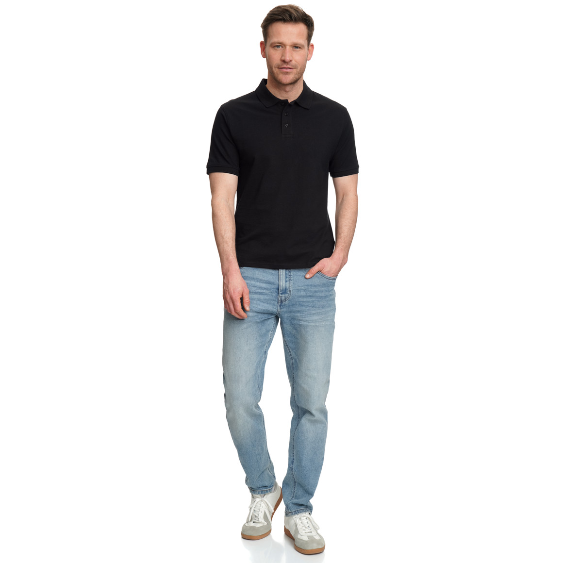 Herren Poloshirt in Piqué-Qualität