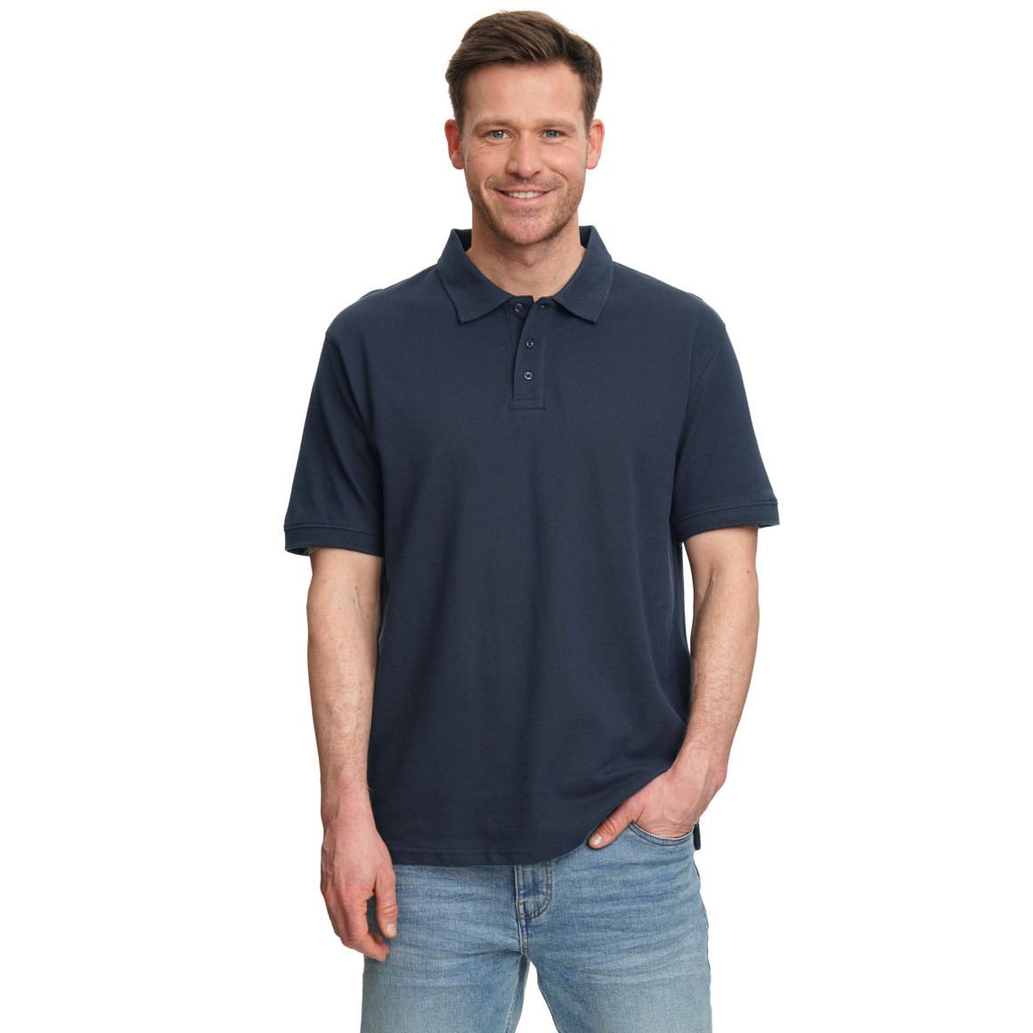 Herren Poloshirt in Piqué-Qualität