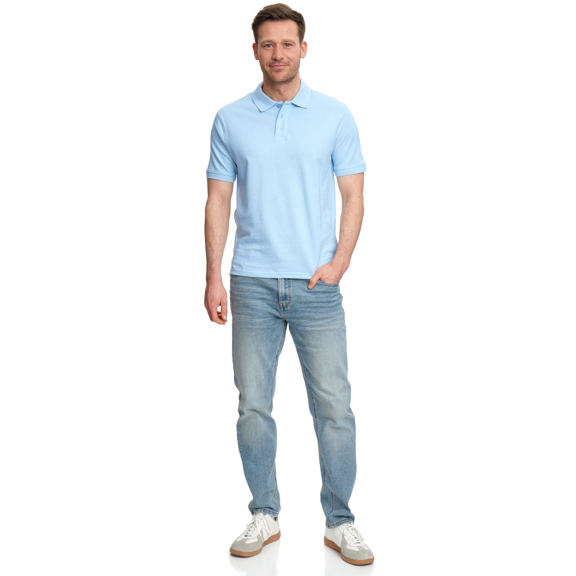 Herren Poloshirt in Piqué-Qualität