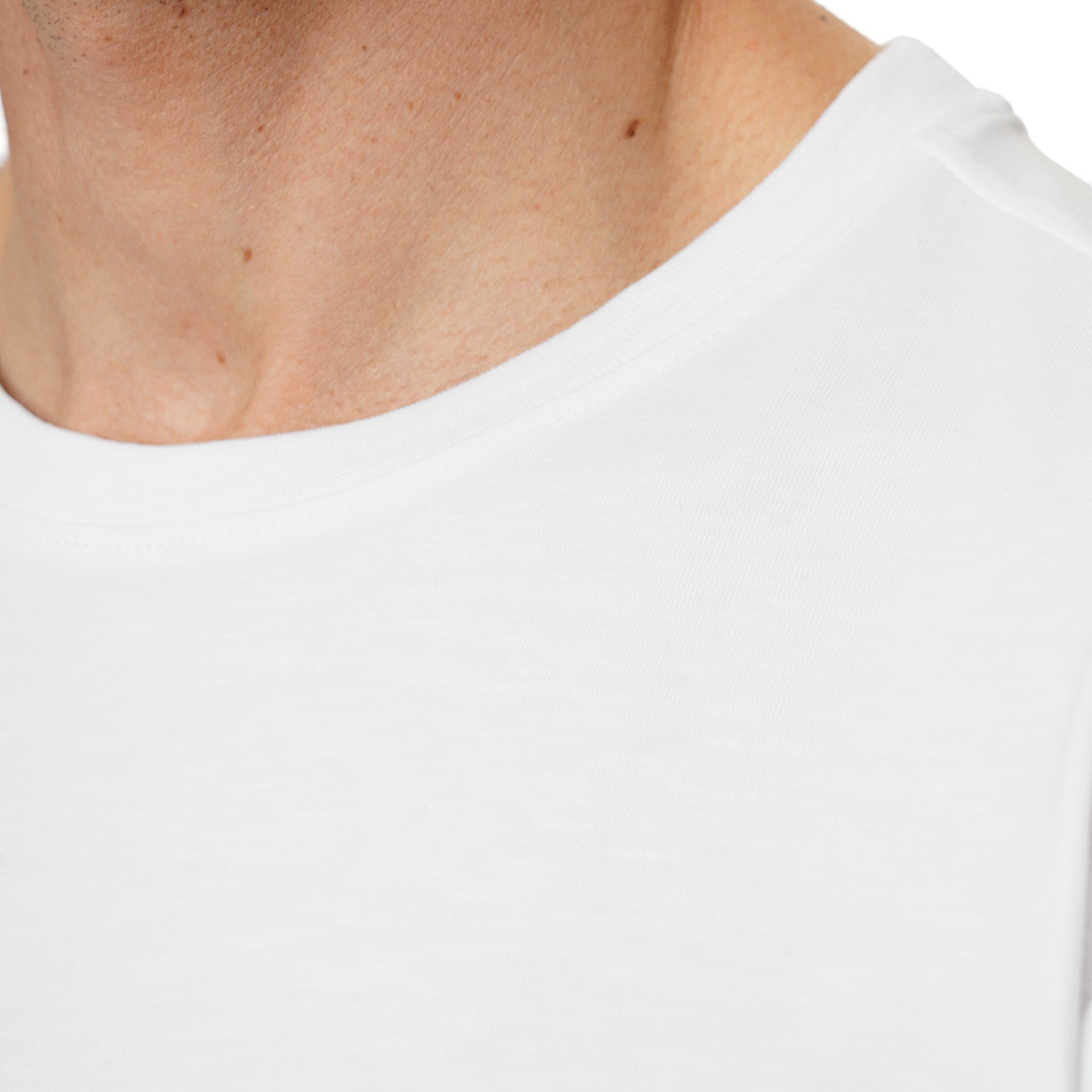 Heren T-shirt in basic-look