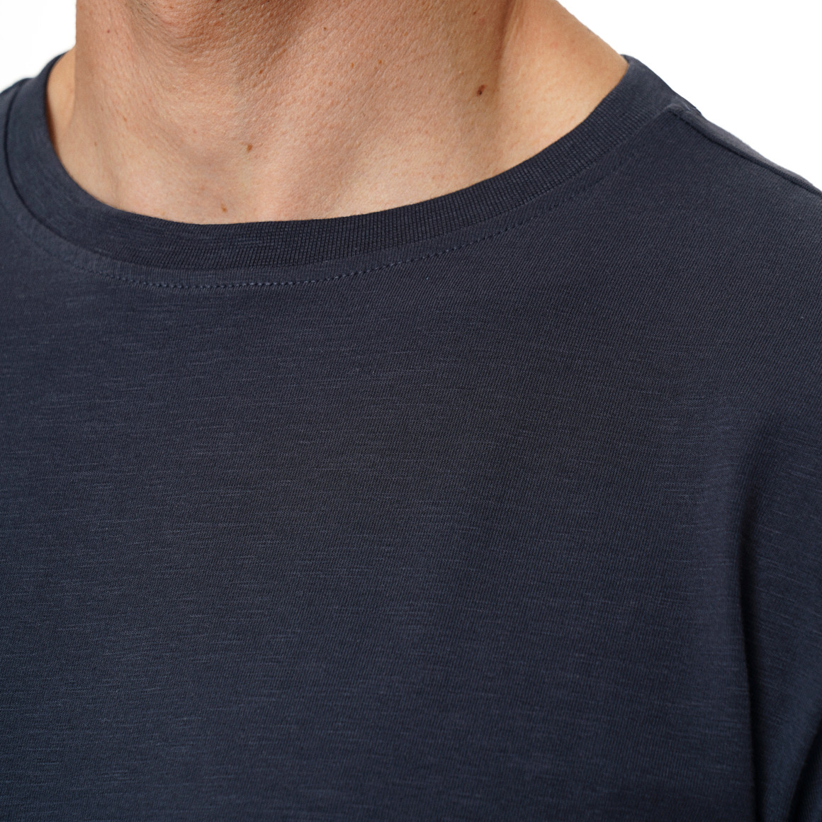 T-shirt voor heren in basic look